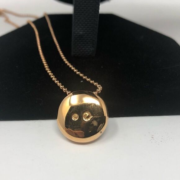 Copper & Rhinestone Pendant & Necklace - Picture 7 of 8